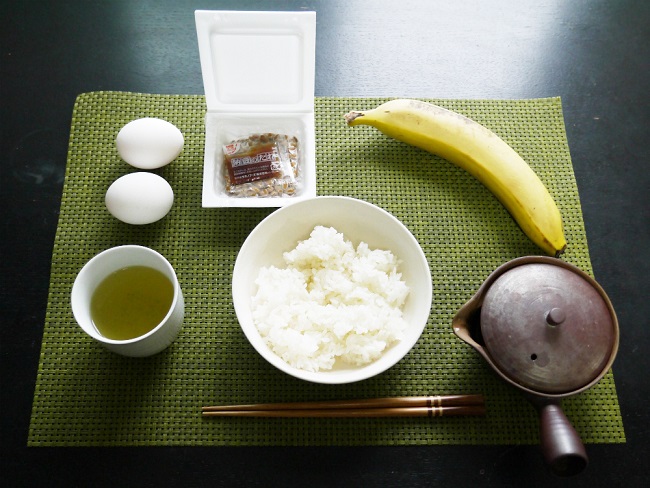 завтрак японского мужчины
